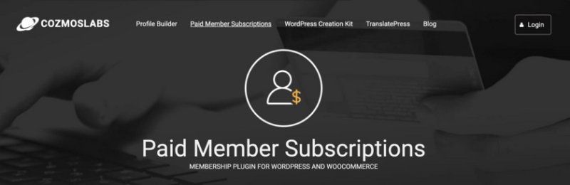 Paid Member Subscriptions 是一个插件,可让您创建具有定制订阅计划和在线支付设施、会员管理和内容限制的会员网站。