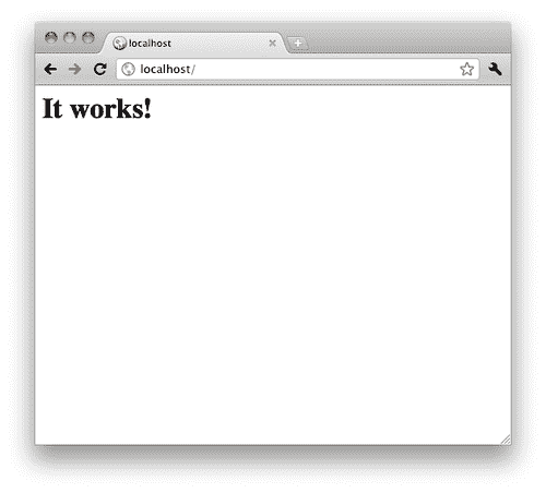 Time for action — opening your web browser