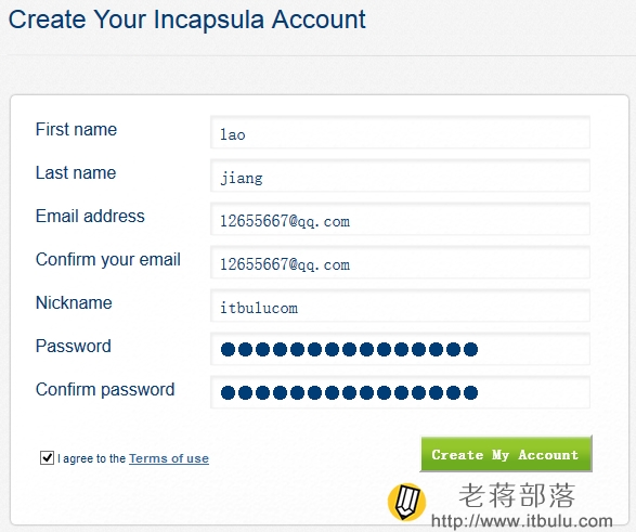 incapsula免费CDN新注册账户