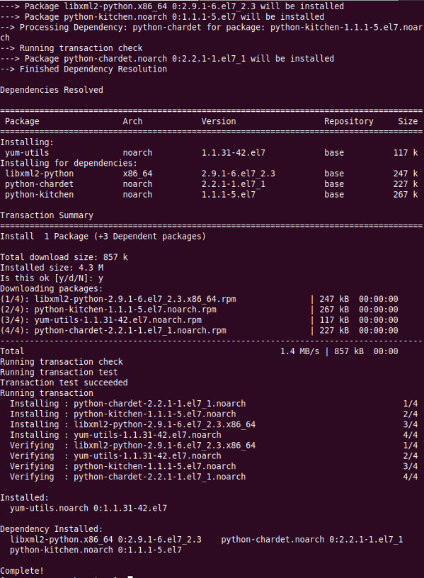 How to install yum-utils on CentOS/RHEL using yum command
