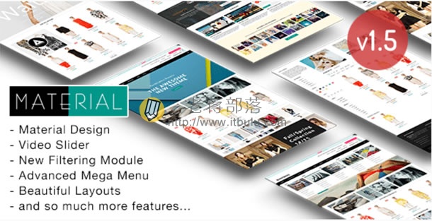 Material - Responsive Shopify Theme