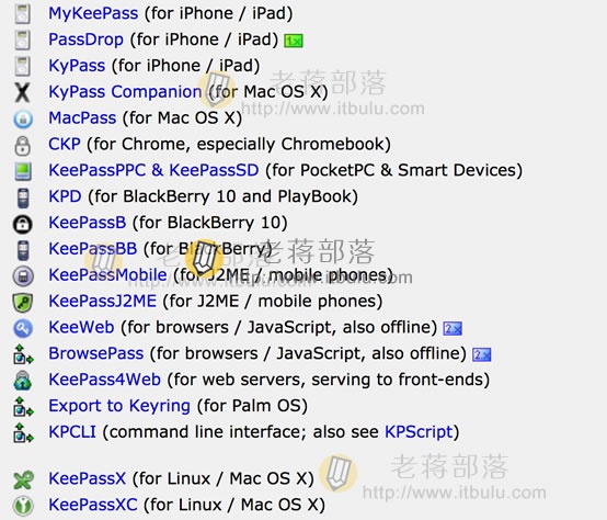 KeePassX替代品的出现