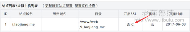 站点安装Let