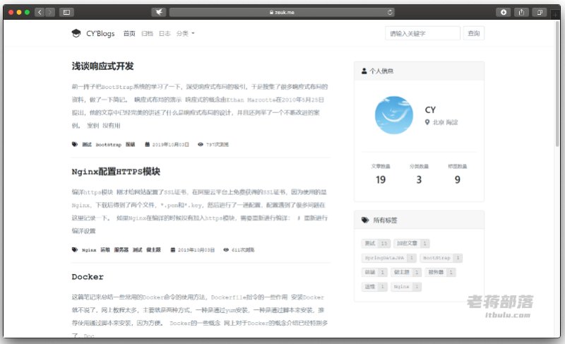 Simple BootStrap