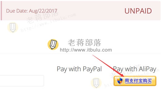 BudgetVM VPS付款