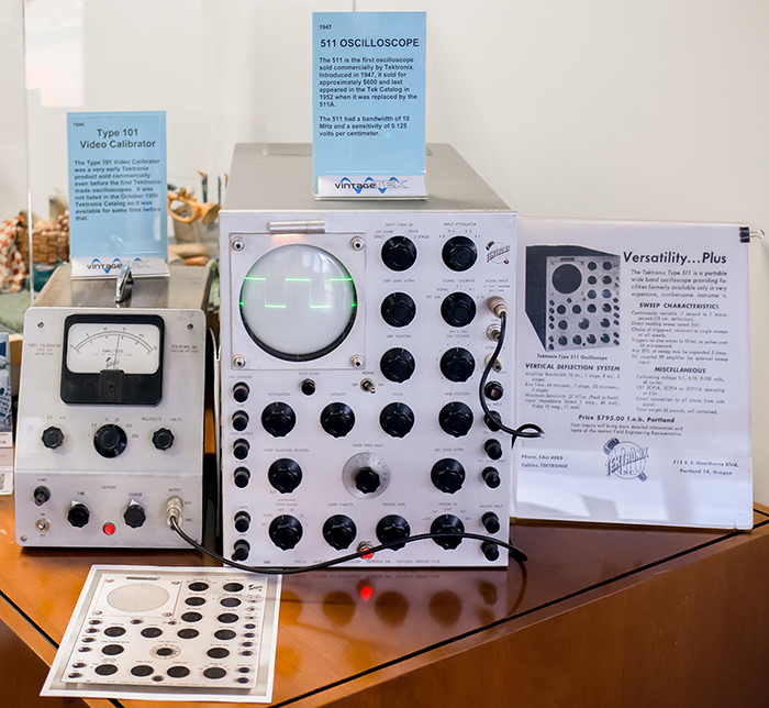 Tektronix First Products – 101 & 511