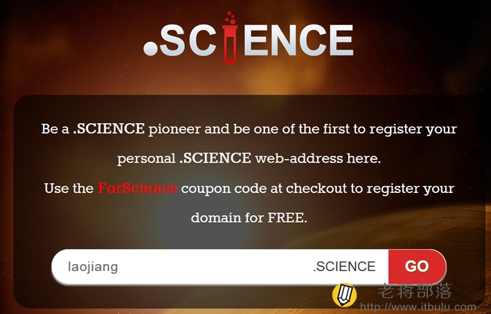 登录网站注册免费.Science域名