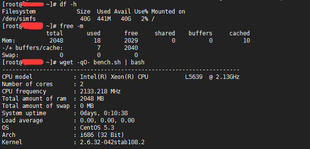 基本配置信息（内存、硬盘、CPU）