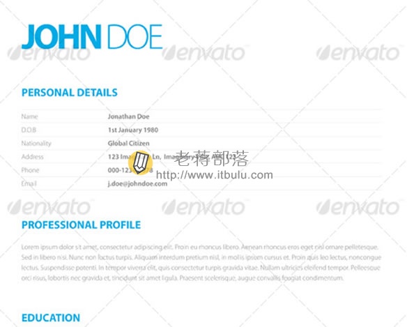 Clean Elegant Resume