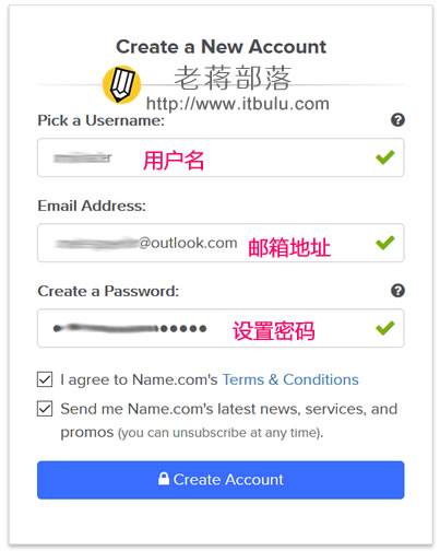 点击右上角Sign Up按钮注册