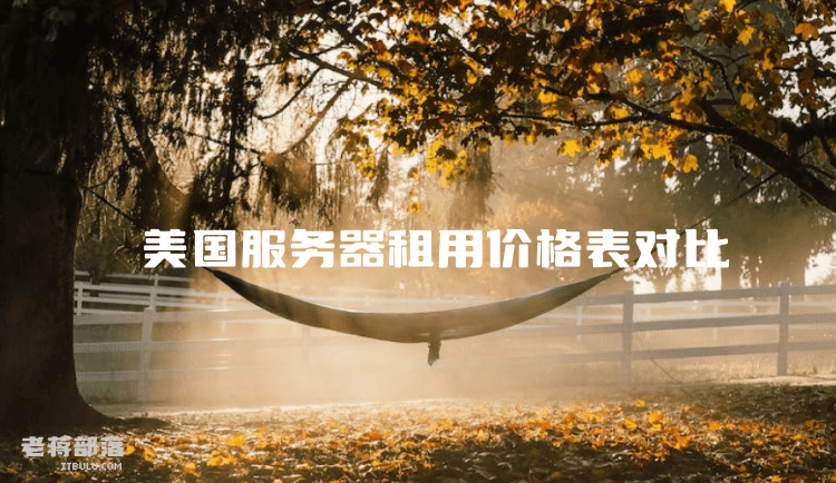 租用美国服务器多少钱一个月?美国服务器租用价格表对比