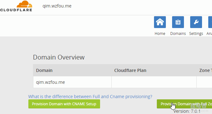 美国免费空间使用Cloudflare